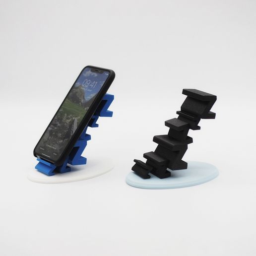 5.jpg STL file Sleepy Phone Stand・3D print design to download, NKpolymers