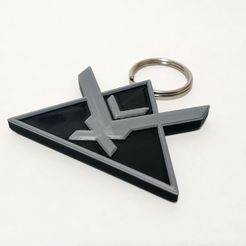 IMG_20220110_192740938_HDR.jpg Download STL file Halo Infinite Noble Team Weapon Charm/Keychain • 3D printable template, trianglefabrications