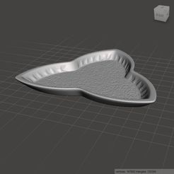 Preview1c.jpg Archivo STL Platillo curvo・Objeto de impresión 3D para descargar