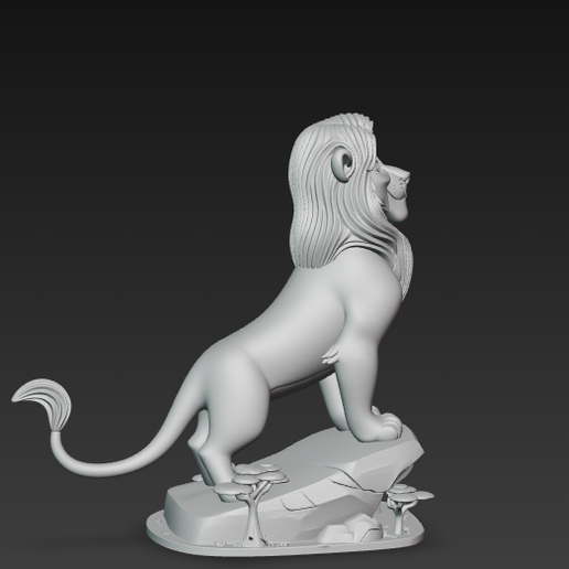 👾 Simba・ STL File for 3D printing・Cults