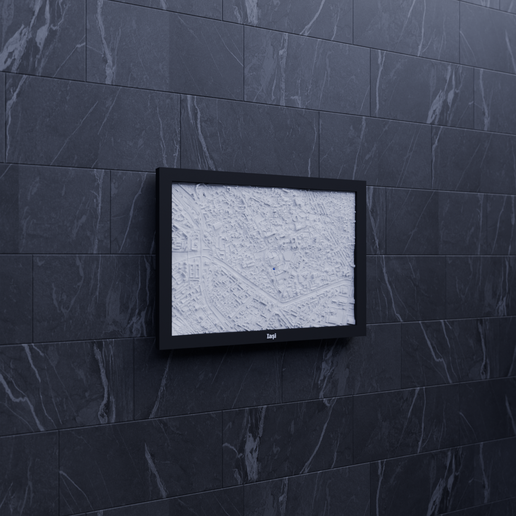 Iași, Romania - 3D Miniature