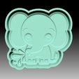 BabyElephant-VACUUM-PIECE.jpg BABY ELEPHANT BATH BOMB MOLD