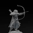Ranger.png Medieval Hero Mega Pack  10 Fantasy Characters STL OBJ