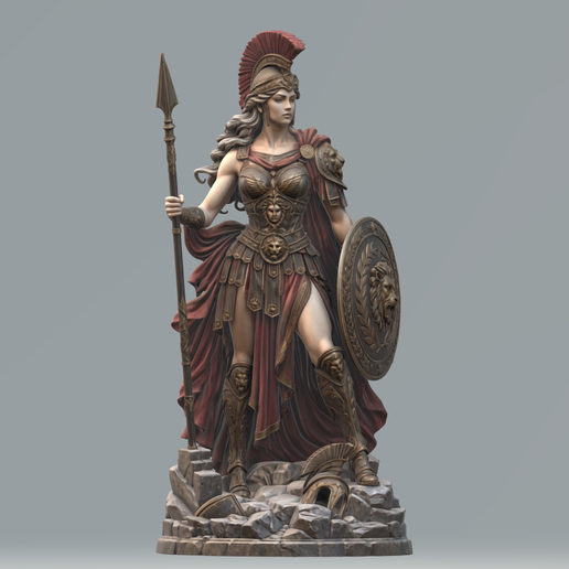 Bellona STL | Roman Goddess of War 3D Printable Statue