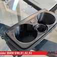 1.jpg Ash Tray Cup Holder for BMW series 3 E90/91/92/93 "Arlon Special Parts"