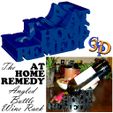 Home-Remedy-Wine-Holder-IMG.jpg At Home Remedy Wine Rack Bottle Holder Mother's Day Gift