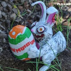 1679769588765.jpg chocolate creepy rabbit grab egg