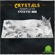 MMF-Сrystals-15.jpg Сrystals (Big Set) - Wargame Bases & Toppers 2.0