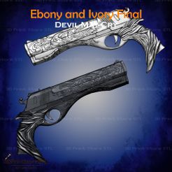 1.jpg Ebony and Ivory Final From Devil May Cry - Fan Art 3D print model