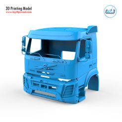 1.jpg 3D file Volvo FMX porteur 500 Cabin・3D printer design to download, LaythJawad