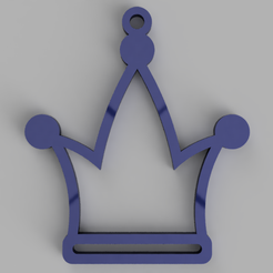 krone.png Crown keychain, necklace