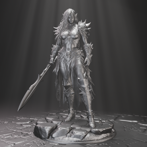 Elf female warrior