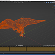 WC.png DINOSAUR - DOWNLOAD Tyrannosaurus Rex 3d model - animated for Blender-fbx-Unity-maya-unreal-c4d-3ds max - 3D printing Tyrannosaurus DINOSAUR DINOSAUR
