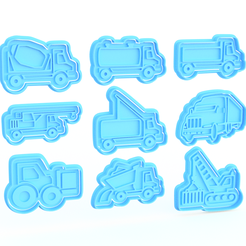 Screenshot_1.png 3D file Transport Cookie Cutters set of 9・3D printer model to download, roxengames
