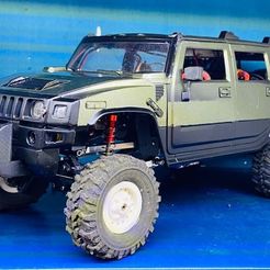 IMG-1.jpg STL file Crash Bar For Hummer H2 BRC 10.120・3D printable model to download