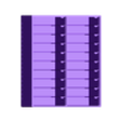 resistorboxv4_single20190203-55-1a6nj4w.stl Electro Box 16 (Box 10x2, Drawer 2x2)