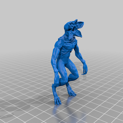 demo_stranger_things.png STL file Demogorgon from Stranger Things・Model to download and 3D print