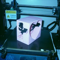 low res 2.jpg STL file valentine's cupid and heart morphing model block・3D printing template to download