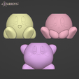 kirby11.png Держатель для ручки Kirby Planters Cute Decor Geek Game