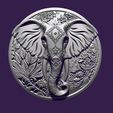 04.jpg elephant medallion for casting