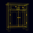 13.png Modèle 3D du buffet