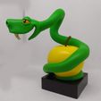 im02.jpg STL-Datei The apple and the snake・3D-druckbare Vorlage zum herunterladen