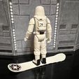 317806927_824776595267373_3325188214195593178_n.jpg Fichier STL STAR WARS ADVENT CALENDAR 2022 DAY #4, VINTAGE SNOWBOARDING SNOWTROOPER FIGURE, ORNAMENT. 3.75", 1/18 KENNER, HASBRO・Design imprimable en 3D à télécharger