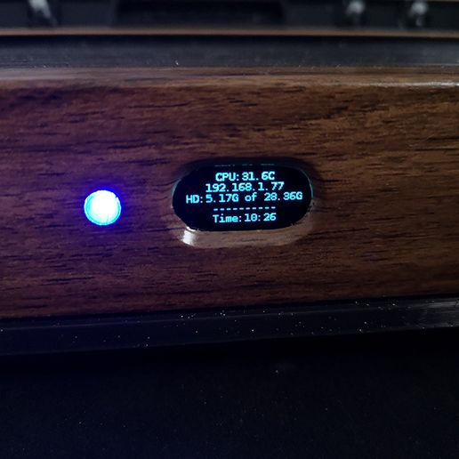 OLED.jpg Retro console case combo for Raspberry Pi 4/CM4