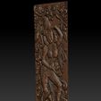 010.jpg Lord Vishnu as Mohini with Amrit Kalash  CNC carving