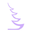 branch.STL Happy Christmas Tree Puzzle Dekoration