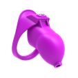 EasyCB04_RenderFile.31.png STL file EasyCB V4 - Customizable Chastity Cage・3D printing model to download