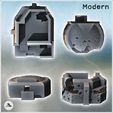 4.jpg Set of two blockhouse bunkers for heavy weapons and anti-aircraft (5) - Modern WW2 WW1 World War Diaroma Wargaming RPG Mini Hobby