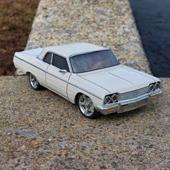 Impala-Front.jpg STL file 64 Impala SS Body Shell (Xmod and MiniZ)・3D printer design to download