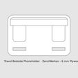 cefa2ea0897c06cd15ef9780f5b84421_display_large.jpg Free STL file Travel Bedside Phoneholder cnc/laser・3D print model to download