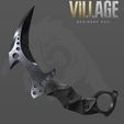 karambit-resident-evil-viii-8-knife.jpg Residual Evil 8 village Karambit Knife for cosplay 3d model