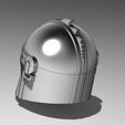 image 3.JPG Mandalorian Helmet customized (with spikes)