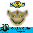 Marketing_GreymonEvo.png GREYMON COOKIE CUTTER / DIGIMON