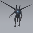 0003.png Makara beast  - rigged / posable [stl included ]