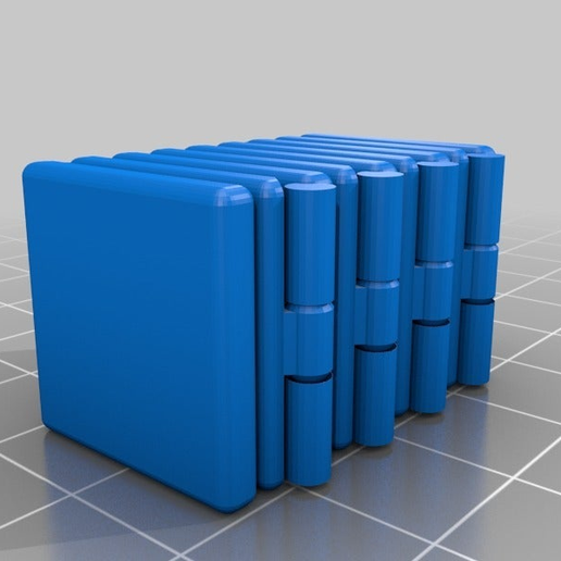 eurekaLab Customized Corrugated sign - 3D model önizlemesi