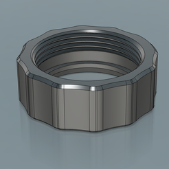 Unbrandet.png STL file ELV MAX! M30 X 1,5MM UNION NUT FOR THERMOSTATS (UNBRANDED)・3D printable design to download