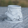 02.png Egg Holder Helmet Starwars Storm Trooper 3D print model