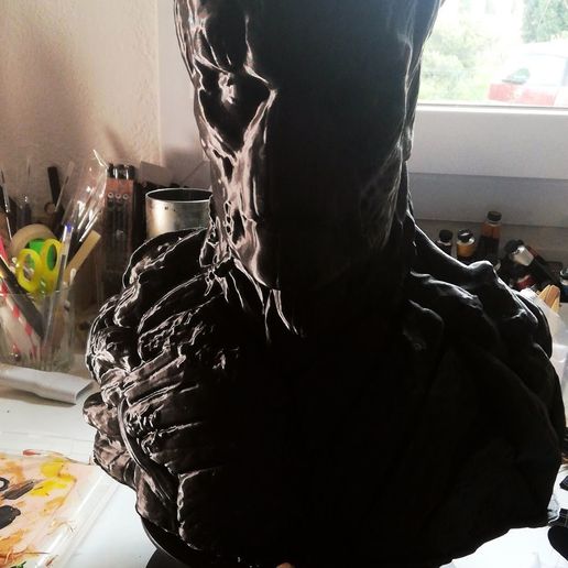 Groot Bust Sculpture, Klaussphoenix