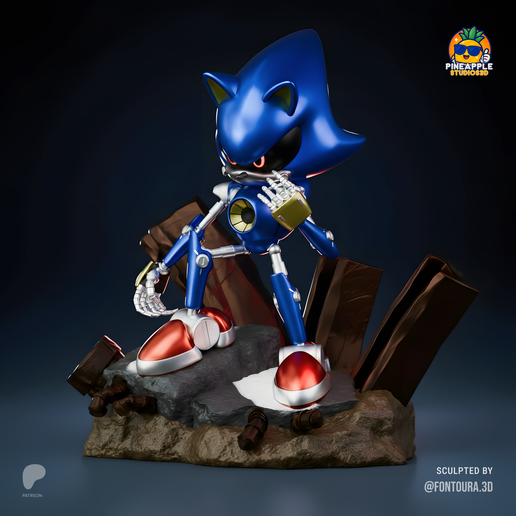 Metal-Sonic-5.png Sonic The Hedgehog - Metal Sonic