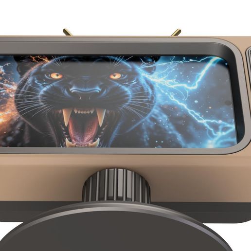 Retro_Mobile_Phone_Stand_9.jpg Advanced Retro TV Style Phone Stand with Tilt Base