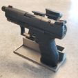 20220202_104140.jpg Ghost Themed Pistol and magazine stand safe organizer