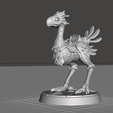 00-Chocobo-FF-XRT1.png Чокобо - серия Final Fantasy | D&D Miniature
