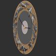 7ZBrush-Document.jpg Flying Birds Clock
