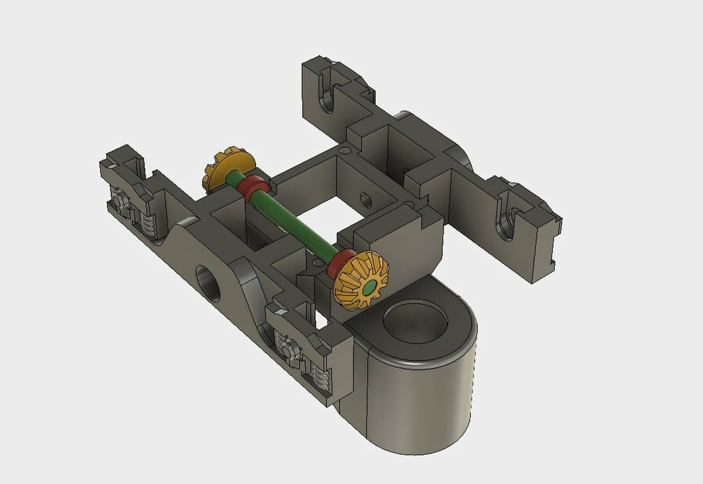 motorized_bogie_06.png Télécharger fichier STL gratuit Bogie motorisé pour OS-Railway - système ferroviaire entièrement imprimable en 3D • Plan imprimable en 3D, Depronized