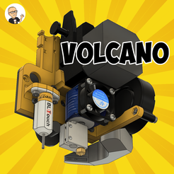 BMG-E3D-Volcano-1.png STL file BMG E3D VOLCANO DIRECT DRIVE FOR CREALITY ENDER 3 (PRO/V2) & CR-10・Model to download and 3D print