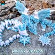 Winter-1.jpg 3D file Winter Dragon・3D printer design to download